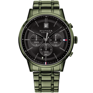 Tommy Hilfiger 1791634 Black Dial Chronograph Men's Watch