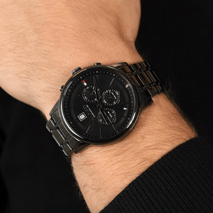 Tommy Hilfiger 1791634 Black Dial Chronograph Men's Watch — view 7