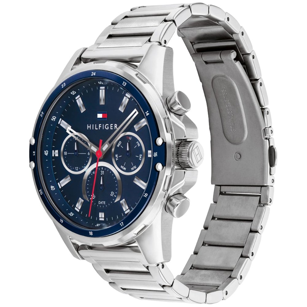 Tommy Hilfiger 1791788 Blue Dial Chronograph Men's Watch — view 3