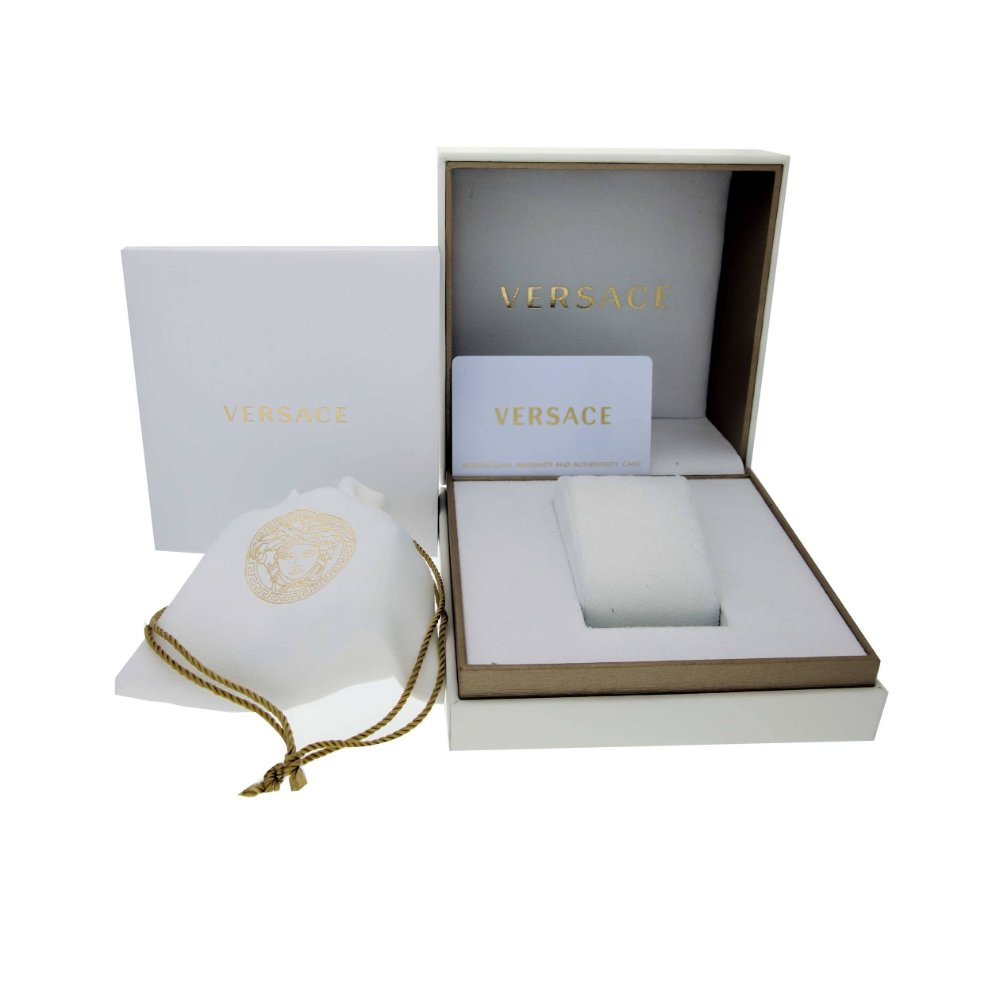 Versace V12050016 Hellenyium Two-Tone Green Ladies Watch — view 6