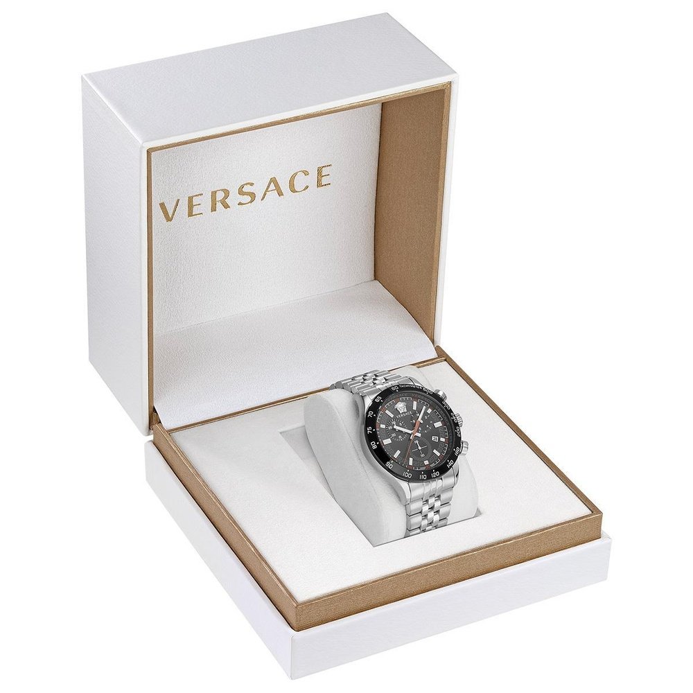 Versace VE2U00322 Hellenyium Silver Chronograph Men's Watch — view 3