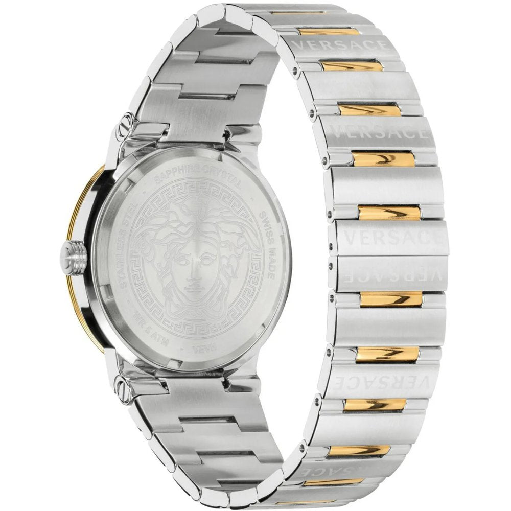 Versace VEVH00720 Greca Logo Two-Tone Green Ladies Watch — view 2