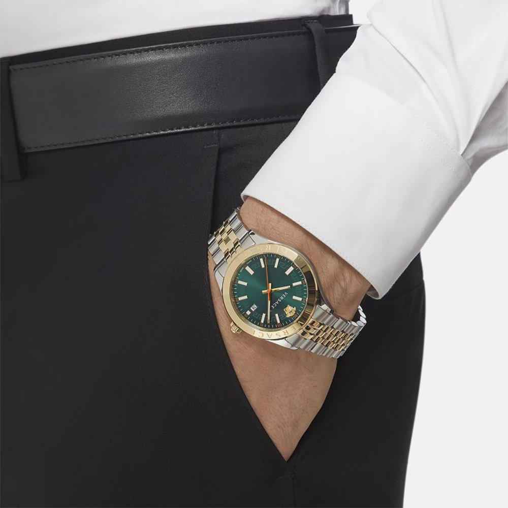 Versace VEVK00620 Hellenium-Vk Men's Two-Tone Watch — view 4
