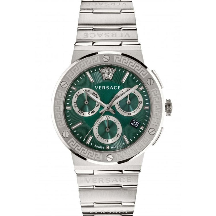 Versace VEZ900121 Greca Logo Chrono Luxury Men's Watch